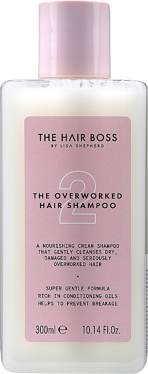 Shampoo für trockenes, strapaziertes und gefärbtes Haar - The Hair Boss The Overworked Shampoo — Bild N1