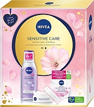 Gesichtspflegeset - NIVEA Sensitive Care (Mizellenwasser 200ml + Gesichtscreme 50ml) — Bild N1