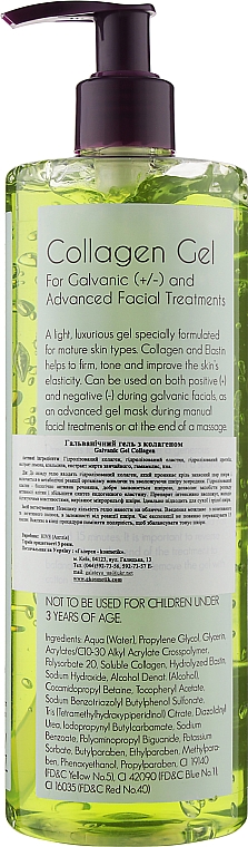 Körpergel mit Kollagen - Hive Solutions Collagen Galvanic Gel Mature Skin — Bild N2