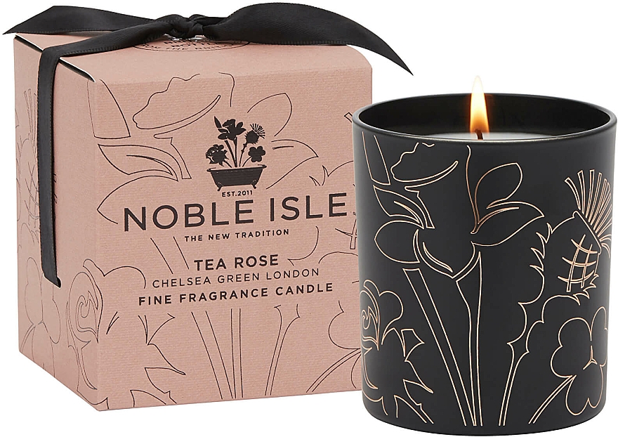 Noble Isle Tea Rose - Duftkerze Tea Rose — Bild N1