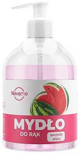 Flüssige Handseife mit Wassermelonenduft - Novame Juicy Watermelon Hand Soap — Bild N1
