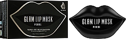 Hydrogel-Augenpatches mit Perlenextrakt - BeauuGreen Hydrogel Glam Lip Mask Black Pearl — Bild N3