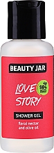 Duschgel mit floralem Nektar und Olivenöl - Beauty Jar Shower Gel Love Story — Bild N1