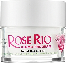 Feuchtigkeitsspendende und regenerierende Tagescreme mit Weizenkeimöl, Vitamin E und Rosenwasser - Sts Cosmetics Rose Rio Facial Day Cream — Bild N1