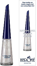 Düfte, Parfümerie und Kosmetik Nagellack mit Glittereffekt - Herome Natural Nail Colour Glitter