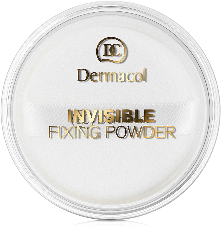 Transparenter loser Fixierpuder - Dermacol Invisible Fixing Powder — Bild N6
