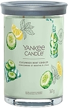 Düfte, Parfümerie und Kosmetik Duftkerze im Glas Cucumber Mint Cooler 2 Dochte - Yankee Candle Singnature