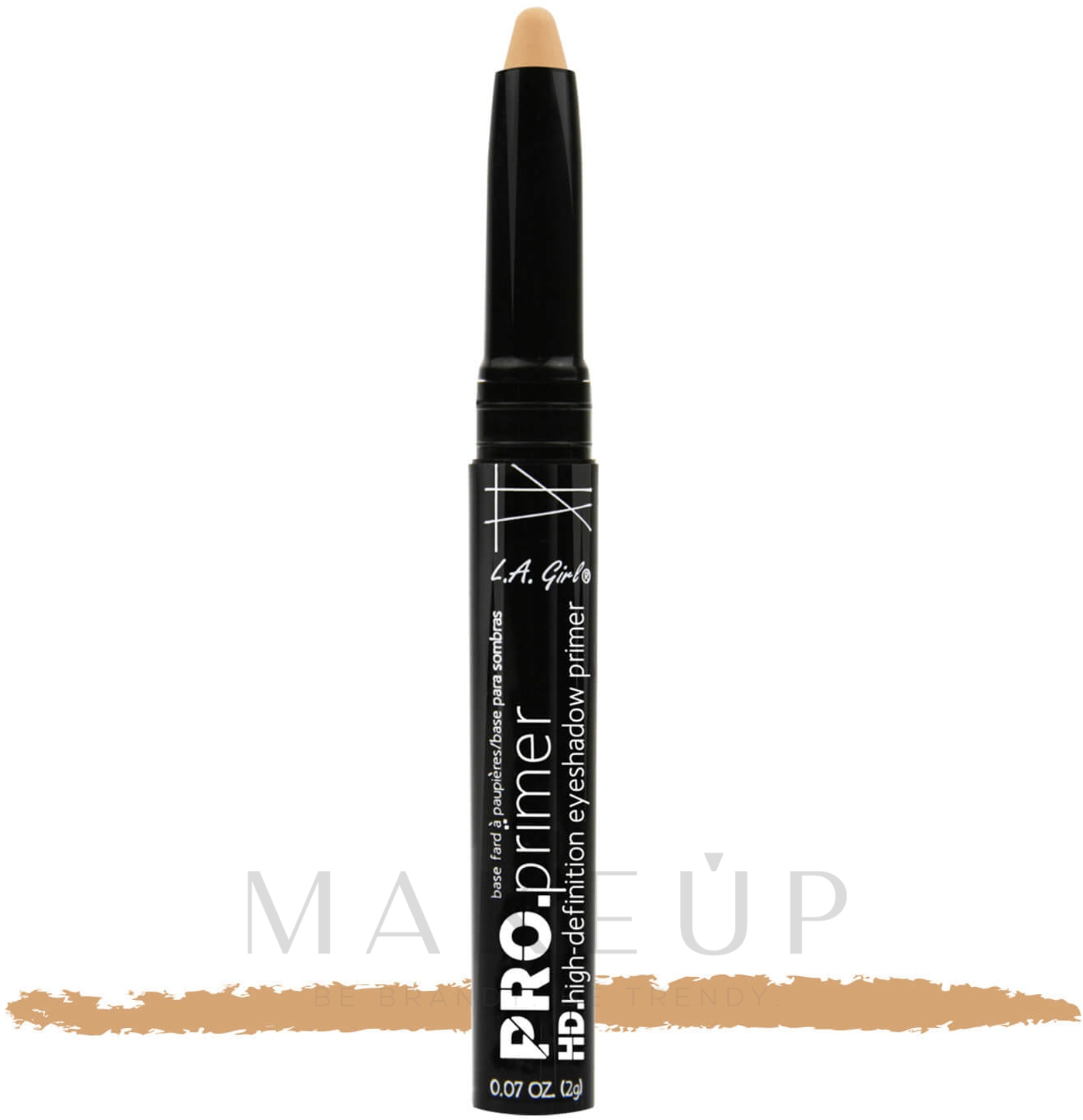 Lidschatten-Basis - L.A. Girl HD PRO Primer Eyeshadow Stick — Bild Nude