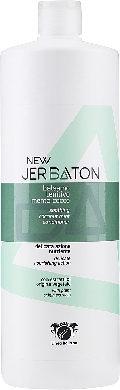 Beruhigender Conditioner mit Kokosnuss und Minze - Linea Italiana New Jerbaton Soothing Coconut Mint Conditioner — Bild N1