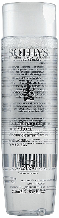 2in1 Mizellenwasser zum Abschminken - Sothys Micellar Cleansing Water Sensitive Skin — Bild N1