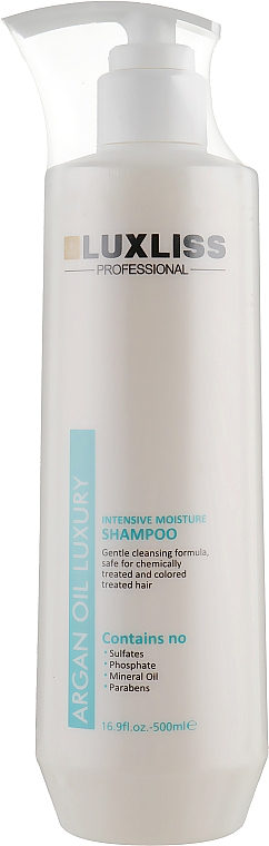 Feuchtigkeitsspendendes Argan-Shampoo - Luxliss Intensive Moisture Shampoo — Bild N3