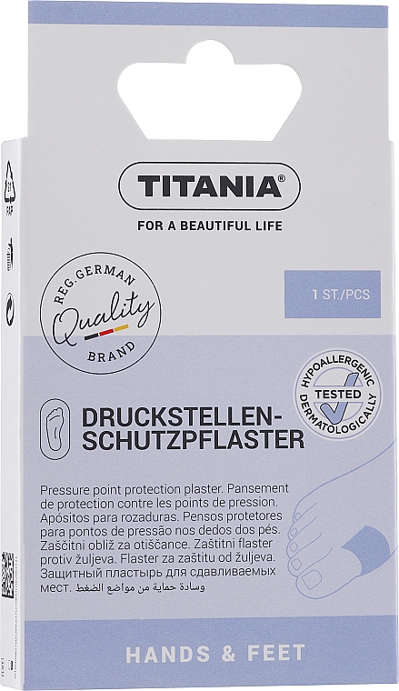 Druckstellen-Schutzpflaster 1 St. - Titania Anti-Pressure Strp — Bild N1