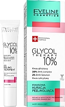 Düfte, Parfümerie und Kosmetik Säurepeeling für das Gesicht 10% - Eveline Glycol Therapy Kwasowa Kuracja Peelingujaca 10%