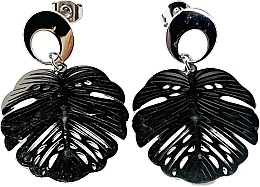 Ohrringe für Damen 3,6x2,3 cm silbern - Lolita Accessories — Bild N1