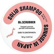 Festes Shampoo Kraft und Elastizität - Mr.Scrubber Solid Shampoo Bar — Bild N2
