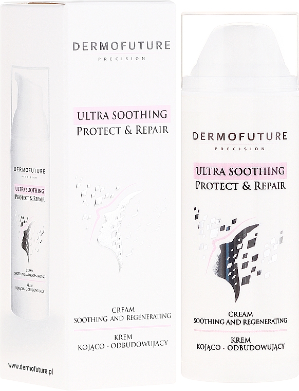 Beruhigende und aufbauende Gesichtscreme - DermoFuture Ultra Soothing Protect & Repair 