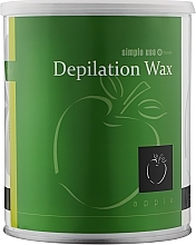 Warmwachs zur Enthaarung Grüner Apfel - Simple Use Beauty Depilation Wax — Bild N1