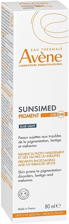 Sonnenschutzlotion - Avene Sunsimed Pigment Blue Light  — Bild N2