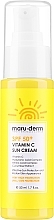 Sonnenschutzcreme für das Gesicht mit Vitamin C  - Maruderm Cosmetics Vitamin C Sun Cream SPF 50  — Bild N1