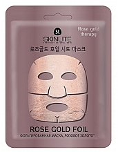 Düfte, Parfümerie und Kosmetik Gesichtsmaske aus Roségoldfolie - Skinlite Rose Gold Foil Mask