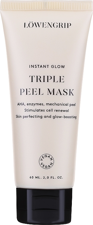 Gesichtsmaske - Löwengrip Instant Glow Triple Peel Mask  — Bild N1