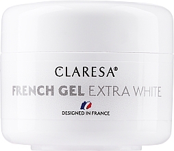 Nagelgel - Claresa French Gel Extra White — Bild N1