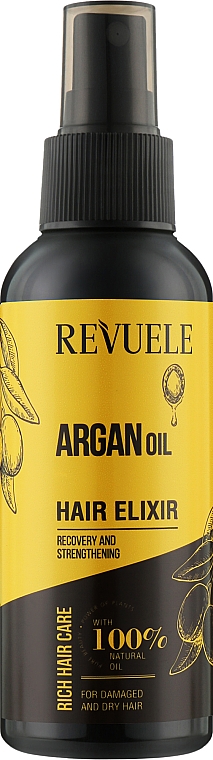 Haar-Elixier mit Arganöl - Revuele Argan Oil Active Hair Elixir — Bild N1