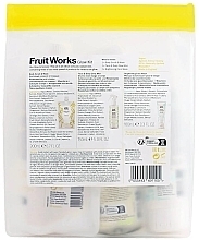 Set - Fruit Works Glow Kit (f/mask/100ml + f/body/mist/150ml + f/body/scrub/200ml) — Bild N2