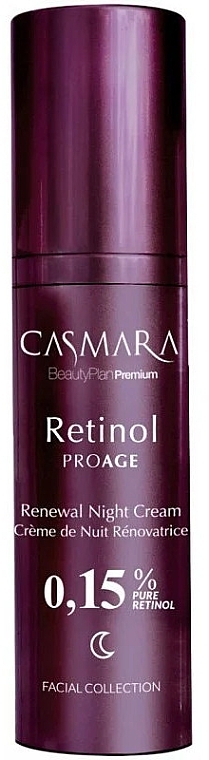 Regenerierende Nachtcreme mit Retinol 0,3 % - Casmara Retinol Proage Renewal Night Cream — Bild N1