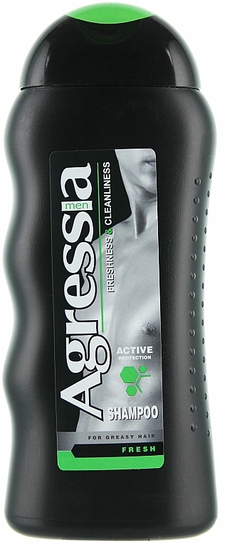 Männerpflegeset - Agressia Fresh (Rasiercreme 100ml + After Shave Balsam 75ml + Shampoo 250ml) — Bild N2