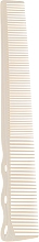 Haarschneidekamm 167 mm weiß - Y.S.Park Professional 252 B2 Combs Soft Type White — Bild N1