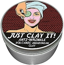 Düfte, Parfümerie und Kosmetik Vulkanische schwarze Tonerde gegen Falten für das Gesicht - New Anna Cosmetics Just Clay It!
