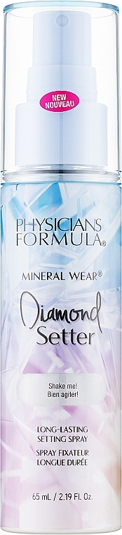 Make-up-Fixierspray - Physicians Formula Mineral Wear Diamond Setter — Bild N1