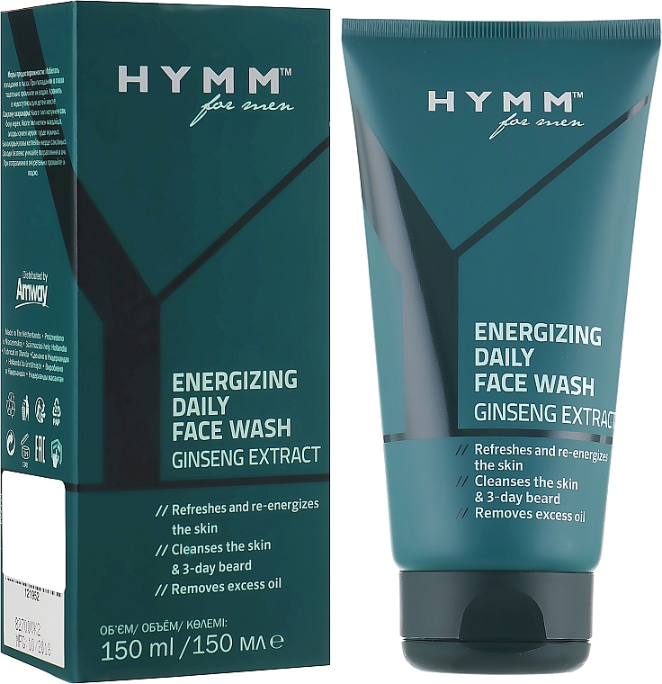 Energetisierendes Gesichtsreinigungsgel - Amway HYMM Energizing Daily Face Wash — Bild N1