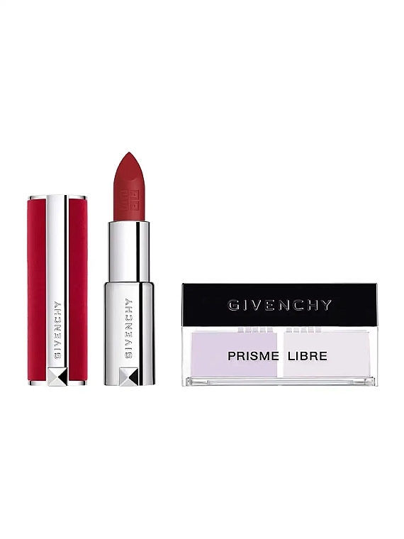 Set - Givenchy Make-Up Set (powder/9,5g + lipstick/3,4g) — Bild N3