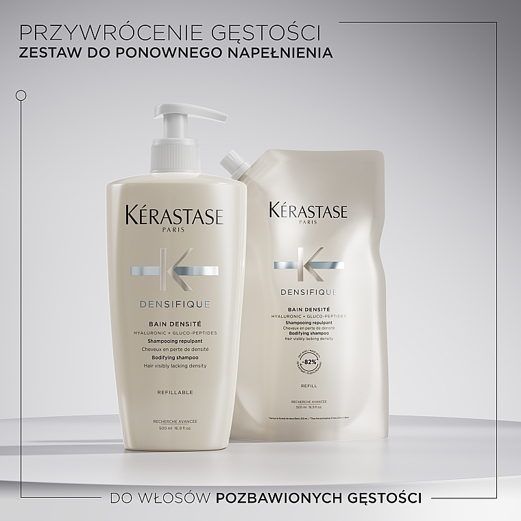 Shampoo-Bad zur Verbesserung der Haardichte (Refill) - Kerastase Densifique Bain Densite Shampoo  — Bild N8