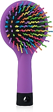 Haarbürste für mehr Volumen Rainbow Brush Fuchsia - Laskovaya — Bild N2