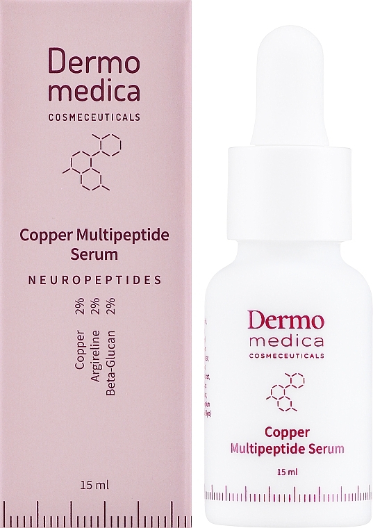 Serum mit Komplexen aus Kupfer und Peptiden - Dermomedica Neuropeptide Copper Multipeptide Serum — Bild N2