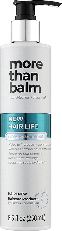 Haarbalsam Ultra-Schutz gegen graues Haar - Hairenew New Hair Life Balm Hair — Bild N2