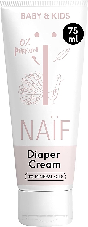 Creme gegen Windelausschlag - Naif Baby Diaper Cream 0% Perfume	 — Bild N1