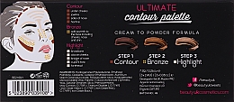 Konturpalette - Beauty UK Ultimate Contour Palette — Bild N2
