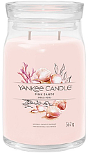 Duftkerze im Glas Pink Sands mit 2 Dochten - Yankee Candle Singnature — Bild N2