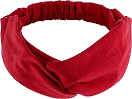 Haarband Knit Twist rot - MAKEUP Hair Accessories — Bild N1