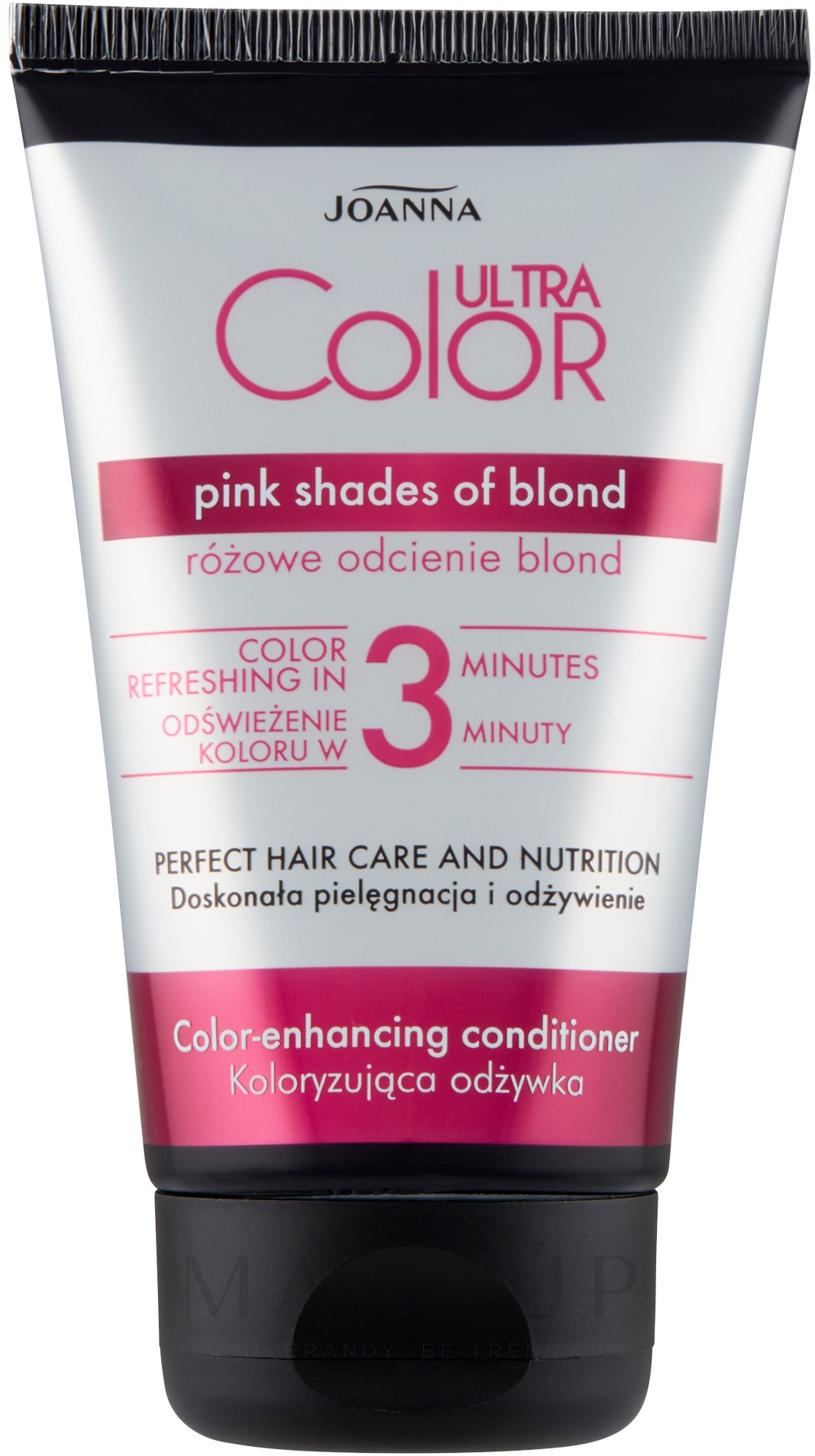 Farb-Conditioner für rosa Farbtöne für blondes Haar - Joanna Ultra Color System Pink Shades Of Blond — Bild 100 g