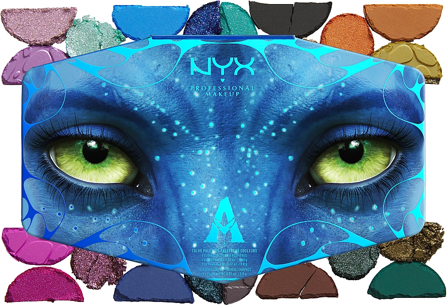 Lidschatten-Palette - NYX Professional Makeup Avatar Color Palette  — Bild N2