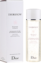 Düfte, Parfümerie und Kosmetik Lichtaktivierende mikro-infiltrierte Lotion mit Neue-Haut-Effekt - Dior Diorsnow Essence of Light Brightening Light-Activating Lotion