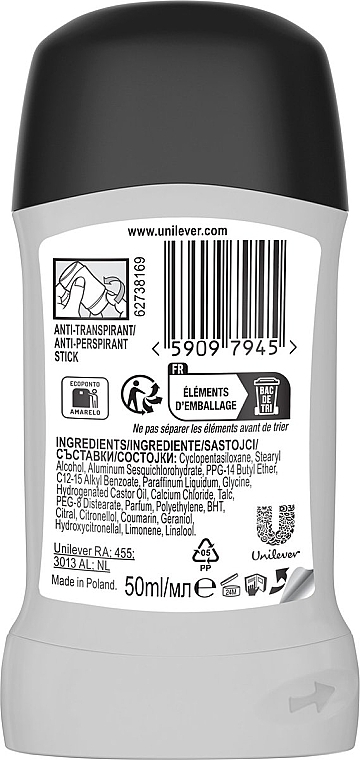 Deostick Cobalt Dry - Rexona Men Advanced Protection Anti-Transpirant Deodorant Stick — Bild N2