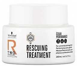 Maske für geschädigtes Haar - Schwarzkopf Professional Bonacure R-TWO Rescuing Treatment — Bild N1