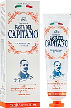 Düfte, Parfümerie und Kosmetik Zahnpasta mit Vitaminen - Pasta Del Capitano 1905 Ace Toothpaste Complete Protection