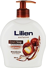 Düfte, Parfümerie und Kosmetik Cremige Flüssigseife mit Macadamia-Extrakt - Lilien Macadamia Cream Soap